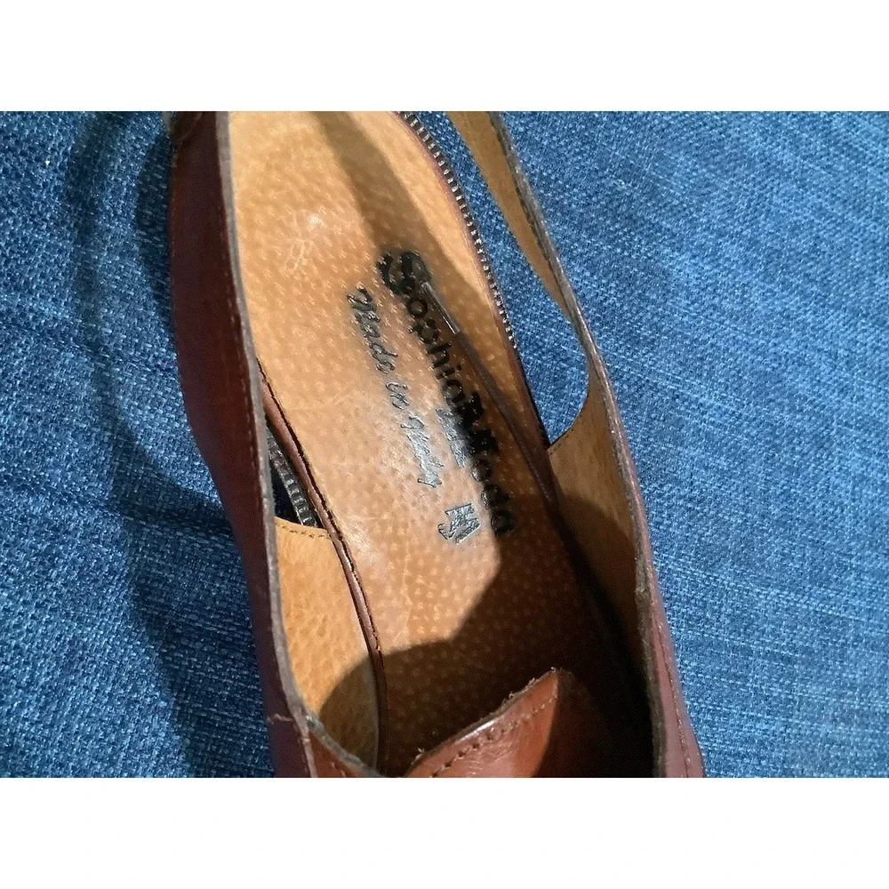 Lavorazione Artigianale Mens Shoes,  Brown Leather, Size 40 Beautiful